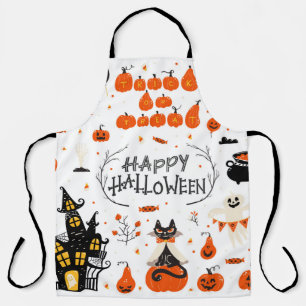 Tablier Eléments de design Halloween. Cliparts d'Halloween
