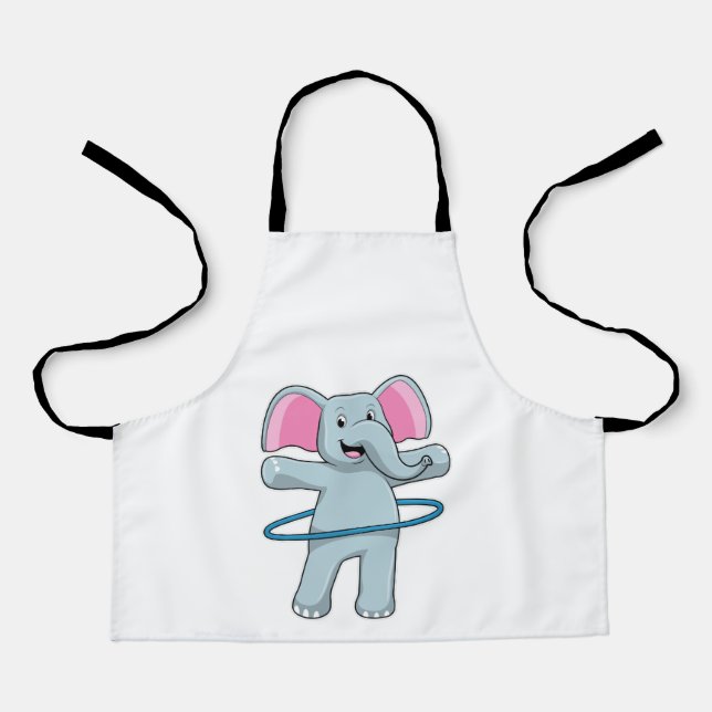 Tablier Eléphant à Fitness avec pneus Fitness (Recto)