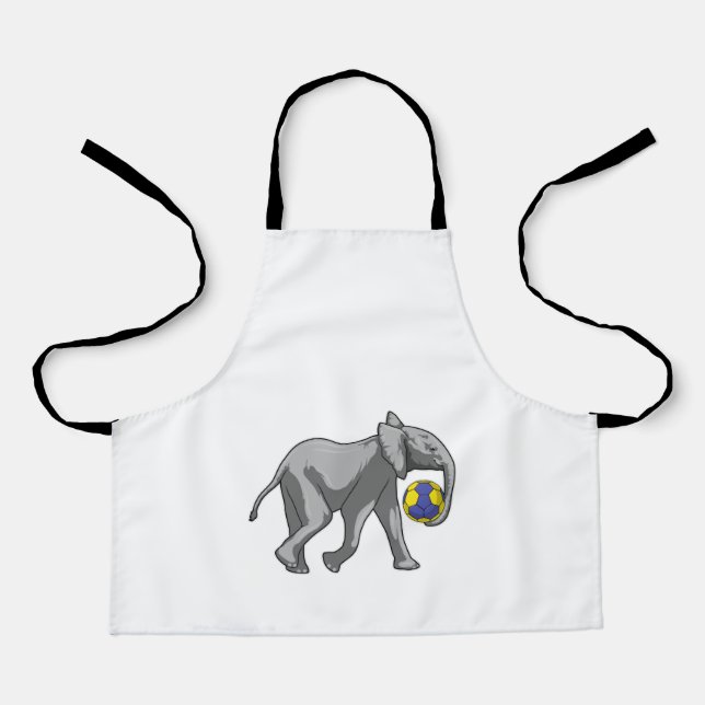 Tablier Elephant à Handball Sports (Recto)