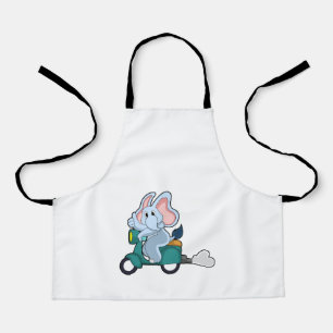Tablier Elephant comme vélo avec scooter