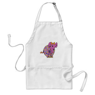 Tablier éléphant fruité violet
