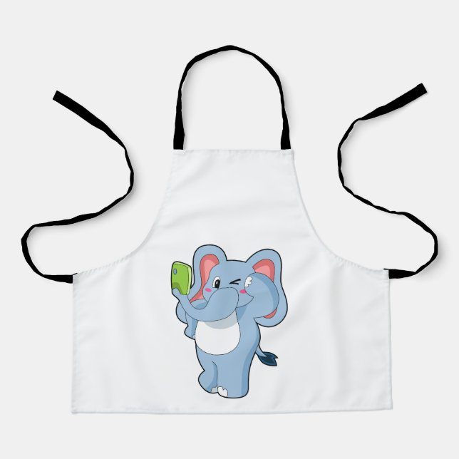 Tablier Elephant Mobile (Recto)