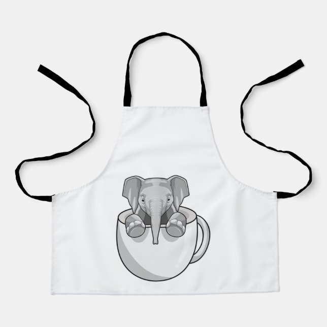 Tablier Elephant with Cup (Recto)