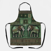 Eléphants africains contemporains - Design