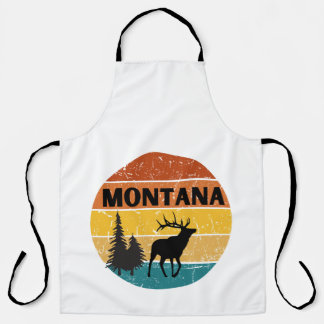 Tablier Elk dans les Montana Mountains. Outdoorsmen, Hunte