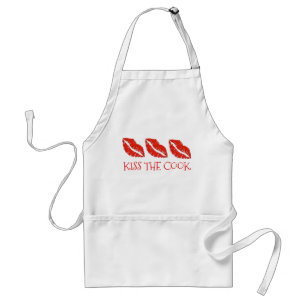 Tablier Embrasse les lèvres rouges Cook Love Valentine's D