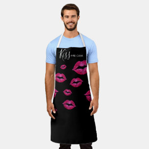 Tablier Embrasser la cuisinière faire cuire la cuisine