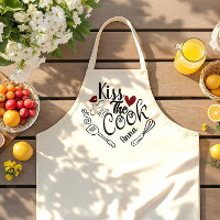 embrasser le cuisinier personnalisé