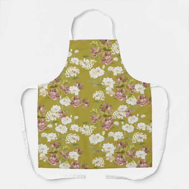 Tablier Empreinte de fleur de moutarde (Recto)