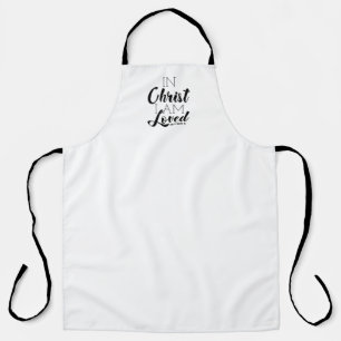 Tablier En Christ Je Suis Amoureux Écriture Promet Christi