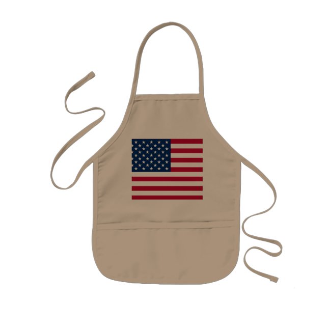 Tablier Enfant 4 JUILLET PATRIOT Cuisine Aprons (Devant)
