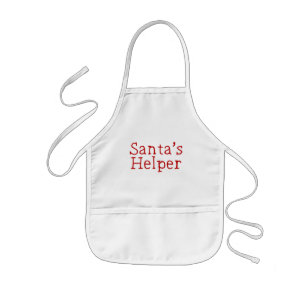 Tablier Enfant Aéroport de Noël de Père Noël