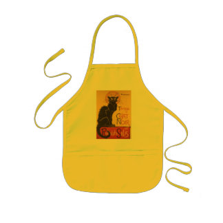 Tablier Enfant Affiche 1896 de cabaret de Tournee du Chat Noir
