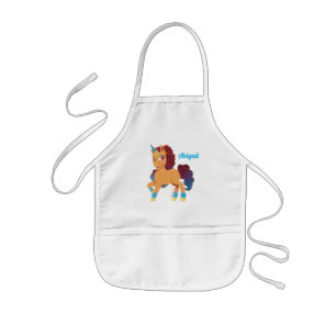 Tablier Enfant Afro Unicorn   La divine danse