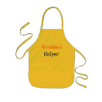 aide de grand-mère d'apron