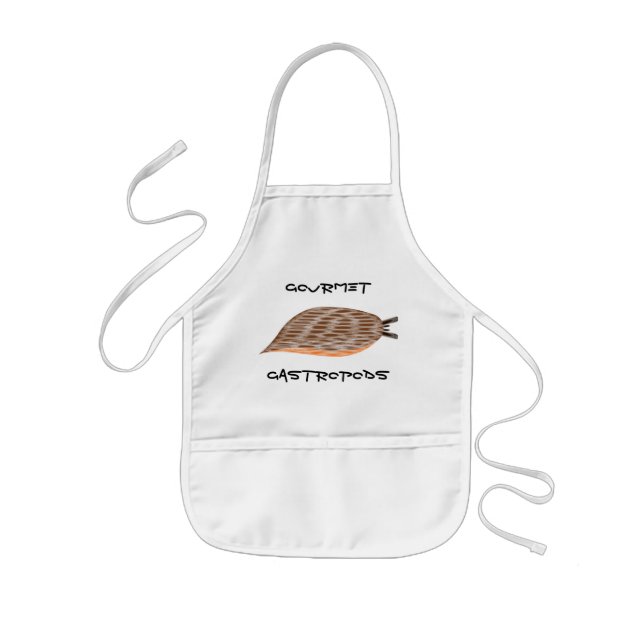 Tablier Enfant Aire de Cuisine pour enfants Gastropods Gourmet (Devant)