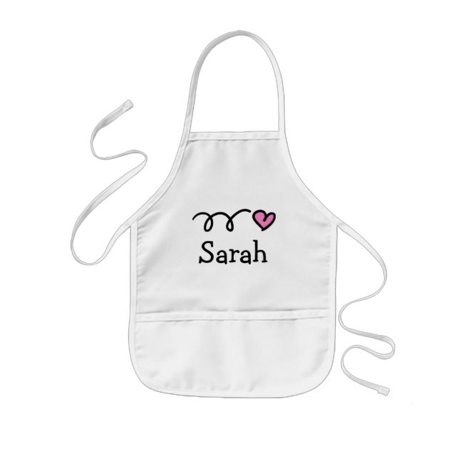 Tablier Enfant Aire de cuisson personnalisée pour les enfants Fêt (Devant)