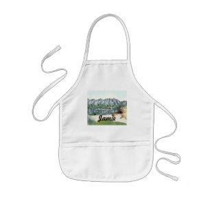 Tablier Enfant Alaska Bush Avion Et Pêche Voyage