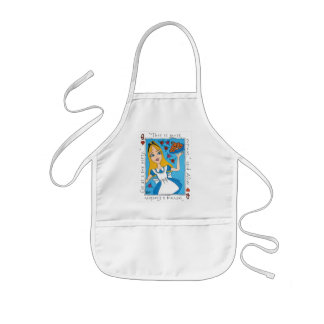 Tablier Enfant Alice au pays des merveilles - c'est le plus