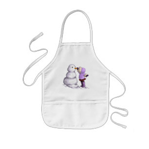 Tablier Enfant Ami de neige