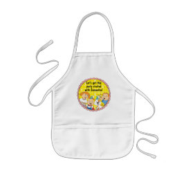 Tablier Enfant Apron Children Zeevie et Friends for Hanoukka Y