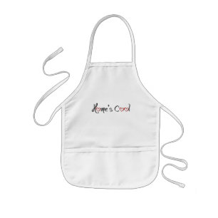 Tablier Enfant Apron Cool de la maison