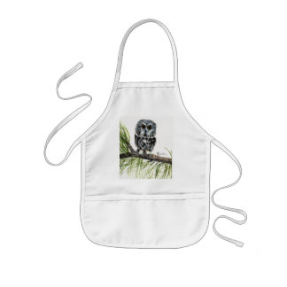 Tablier Enfant Apron de la Chouette de Saw