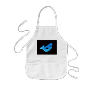 Tablier Enfant apron de la sirène bleue