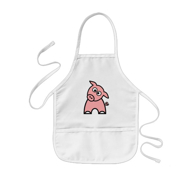 Tablier Enfant Apron des enfants de porcs (Devant)