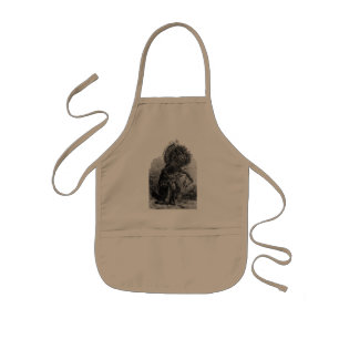 Tablier Enfant Apron en chef indien