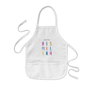 Tablier Enfant Apron Enfants - Commencez par Bismillah