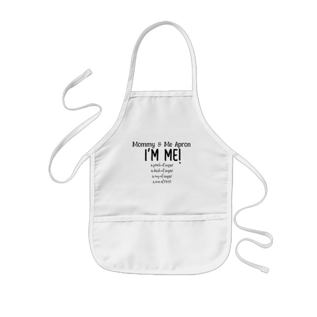 Tablier Enfant APRON Mommy & Me Apron Apron pour enfants Apron CU (Devant)