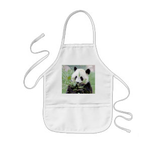 Tablier Enfant Apron Photo panda géant, panda gente. animaux.