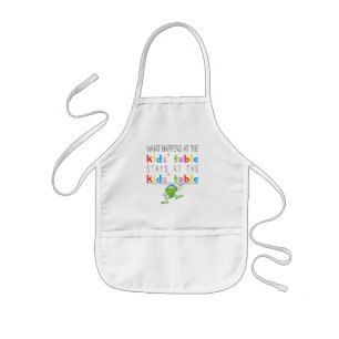 Tablier Enfant Apron standard de Pesson "La Table des Enfants"