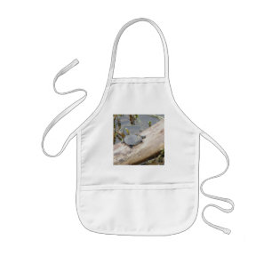 Tablier Enfant Baby Painted Turtle Kid Apron