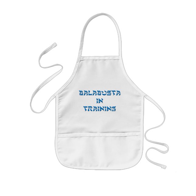 Tablier Enfant Balabusta dans la formation (Devant)