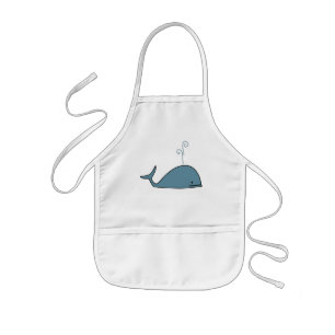 Tablier Enfant Baleine bleue