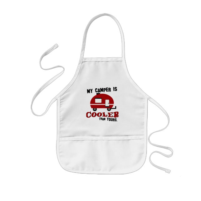 Tablier Enfant BBQ Camping Apron pour enfants (Devant)
