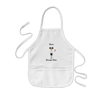 Tablier Enfant Bel Afro-américain de tablier de Baker