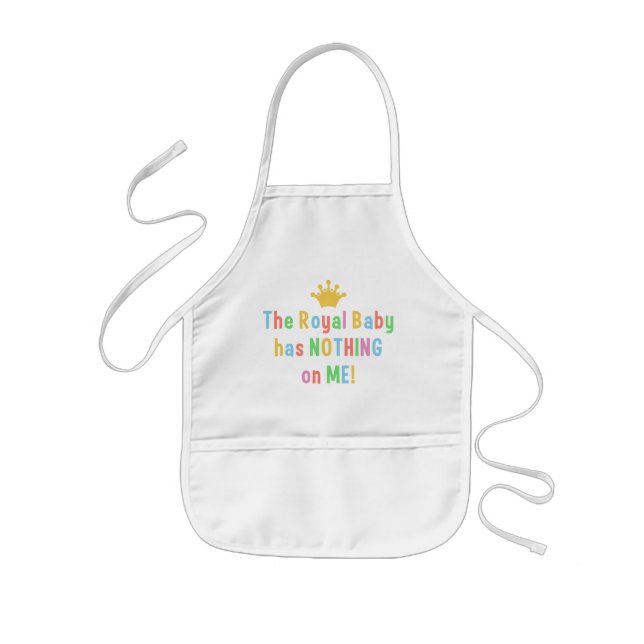 Tablier Enfant Bidon Royal Baby (Devant)