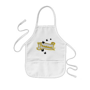 Tablier Enfant Black Butterfly and Fidelidad