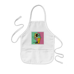 Tablier Enfant cacahuètes Crème de glace Sally demi et demi