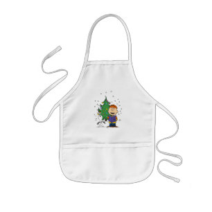Tablier Enfant cacahuètes   Noël
