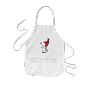 Tablier Enfant cacahuètes Snoopy Winter Beanie Casquette