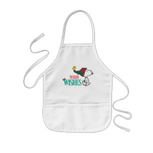 Tablier Enfant cacahuètes Snoopy & Woodstock Chaleurs