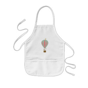 Tablier Enfant cacahuètes Snoopy & Woodstock Hot Air Balloon