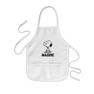 Tablier Enfant cacahuètes   Tournages de snoopy   Ajouter Votre N