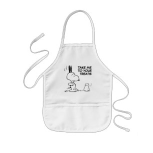 Tablier Enfant cacahuètes Woodstock Scares Snoopy