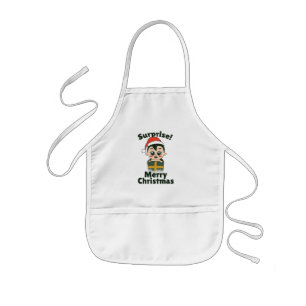 Tablier Enfant Cadeau de Noël pour bébé mignon