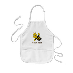 Tablier Enfant Caricature personnalisée sur abeille